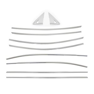 Hyundai Elantra Window Trim - Omac - S.Steel - Gloss Silver - '11-'16